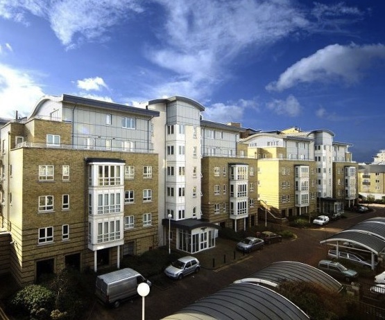 View across St. Davids Square