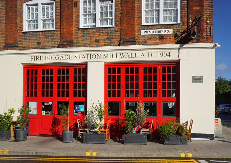The Old Millwall Fire Station Restaurant